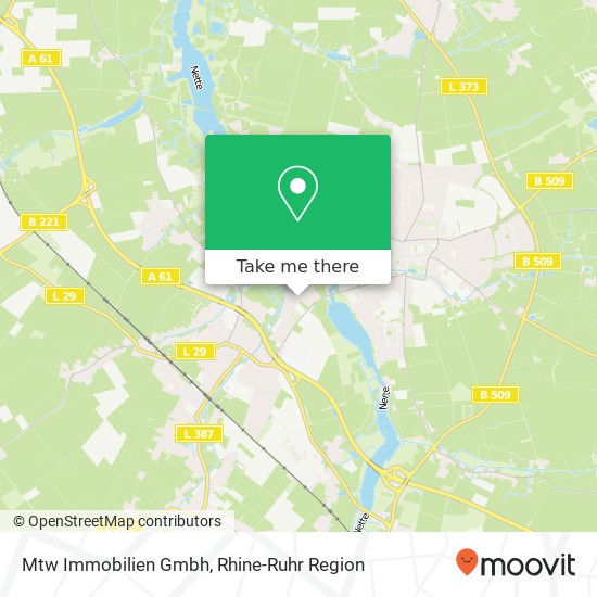 Mtw Immobilien Gmbh map