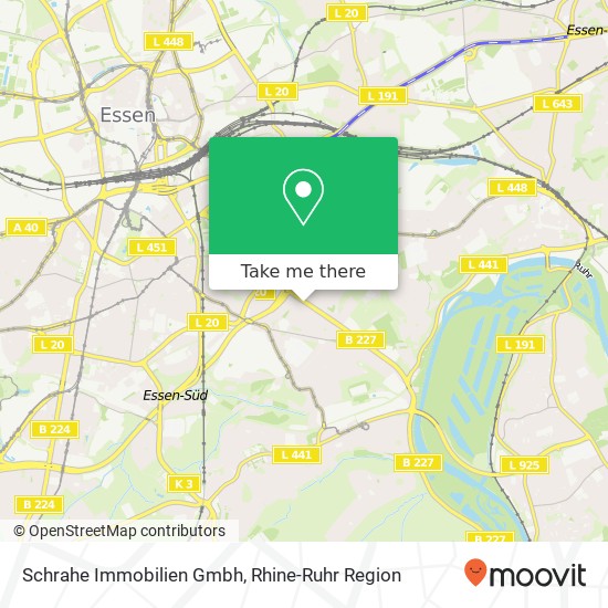 Schrahe Immobilien Gmbh map