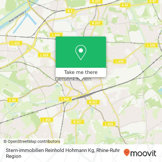 Stern-immobilien Reinhold Hohmann Kg map