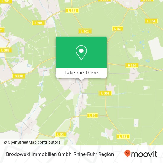 Brodowski Immobilien Gmbh map