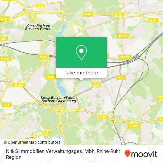 N & S Immobilien Verwaltungsges. Mbh map