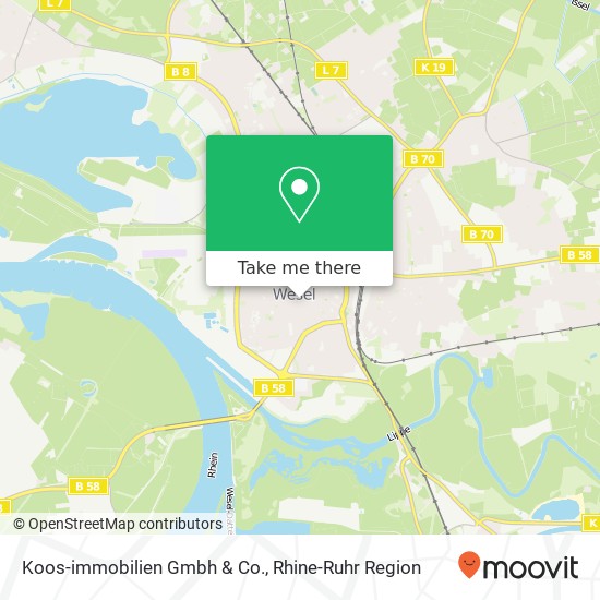 Koos-immobilien Gmbh & Co. map