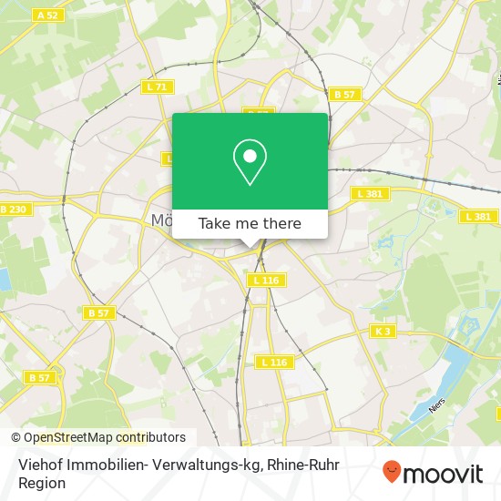 Viehof Immobilien- Verwaltungs-kg map