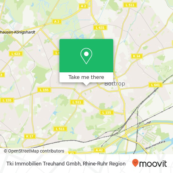 Tki Immobilien Treuhand Gmbh map