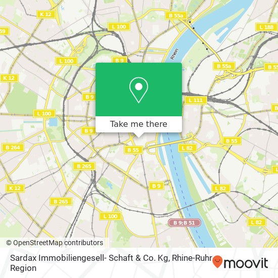 Sardax Immobiliengesell- Schaft & Co. Kg map