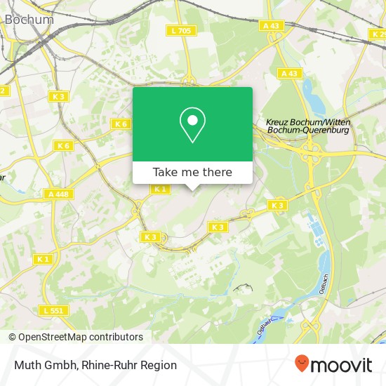 Muth Gmbh map