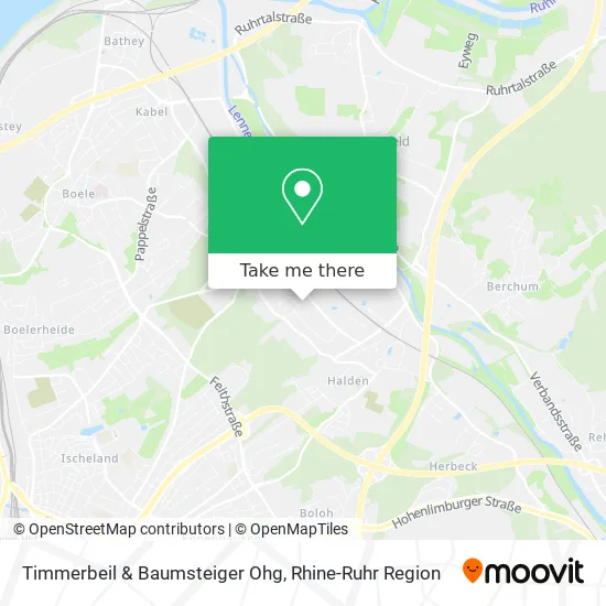 Timmerbeil & Baumsteiger Ohg map