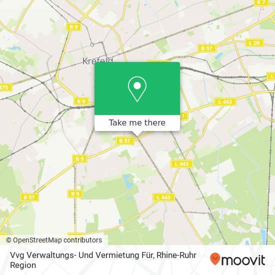 Vvg Verwaltungs- Und Vermietung Für map