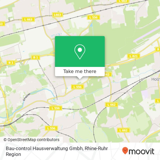 Bau-control Hausverwaltung Gmbh map