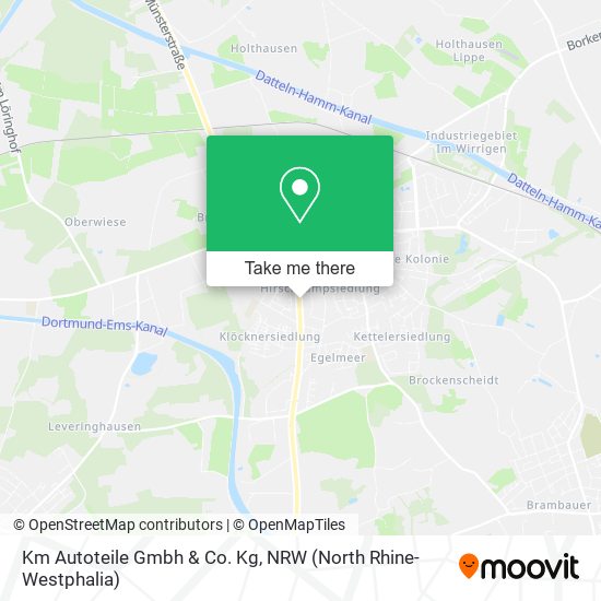 Km Autoteile Gmbh & Co. Kg map