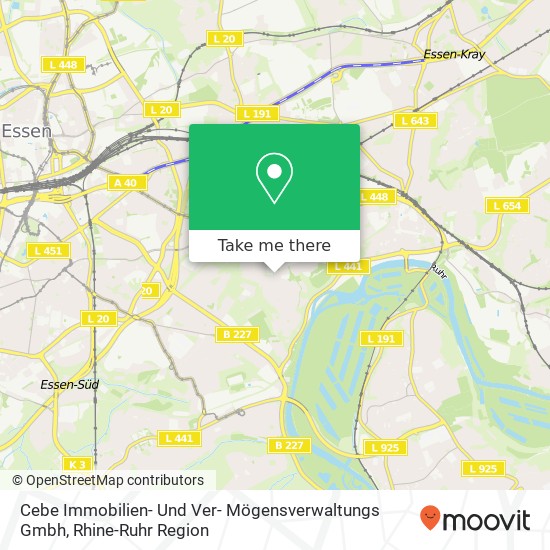 Cebe Immobilien- Und Ver- Mögensverwaltungs Gmbh map