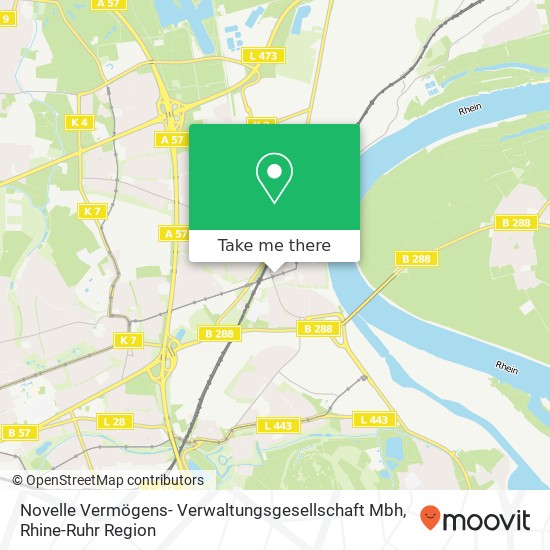 Карта Novelle Vermögens- Verwaltungsgesellschaft Mbh