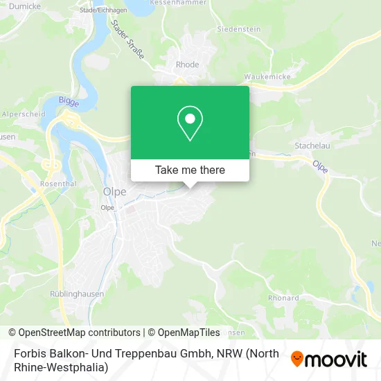 Forbis Balkon- Und Treppenbau Gmbh map