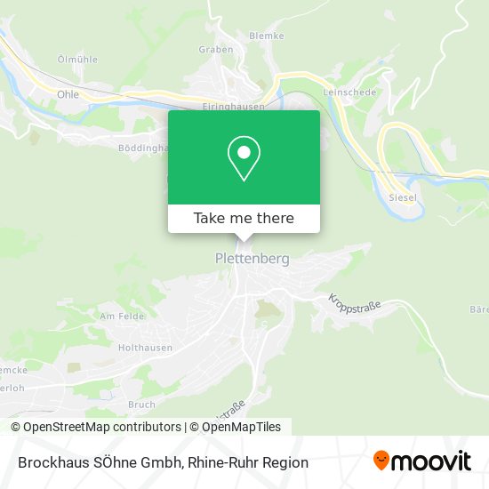 Brockhaus SÖhne Gmbh map