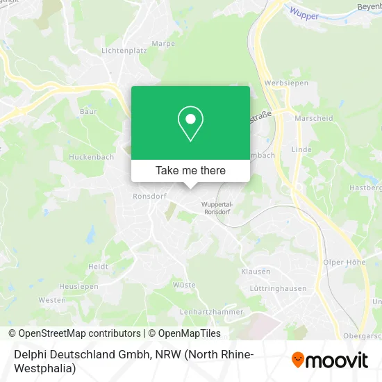 Карта Delphi Deutschland Gmbh