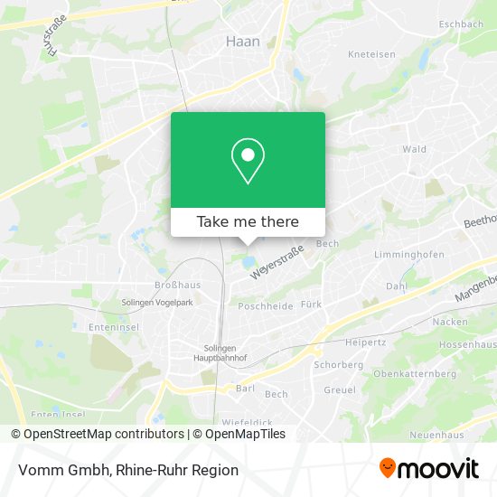 Vomm Gmbh map