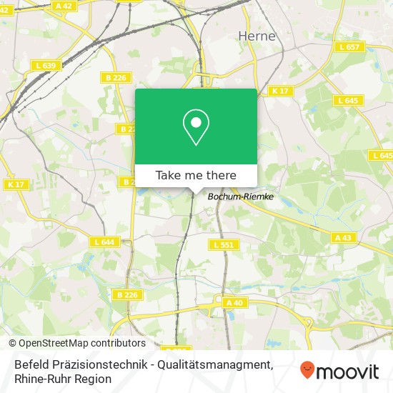 Befeld Präzisionstechnik - Qualitätsmanagment map