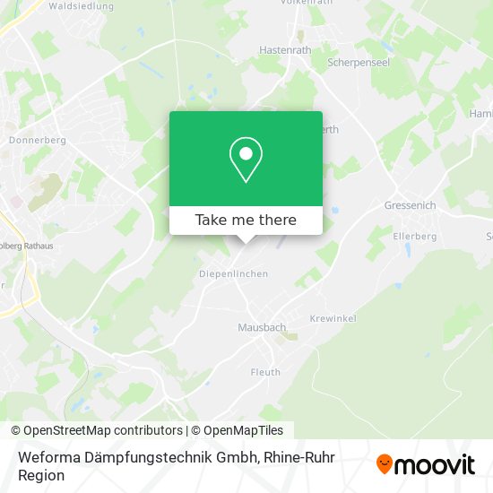 Weforma Dämpfungstechnik Gmbh map