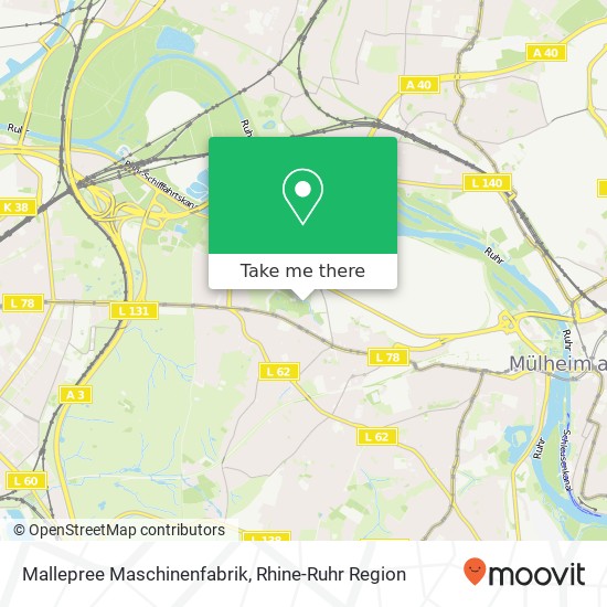 Mallepree Maschinenfabrik map