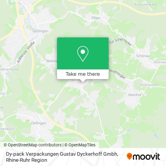 Dy-pack Verpackungen Gustav Dyckerhoff Gmbh map