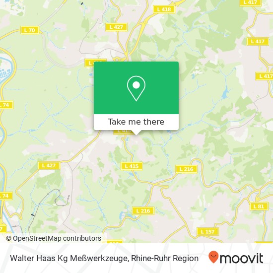 Walter Haas Kg Meßwerkzeuge map