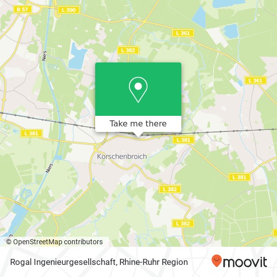 Rogal Ingenieurgesellschaft map