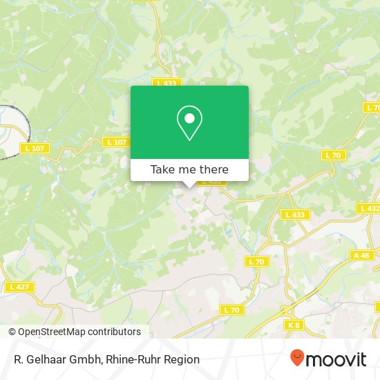 R. Gelhaar Gmbh map