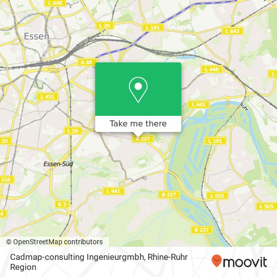 Cadmap-consulting Ingenieurgmbh map