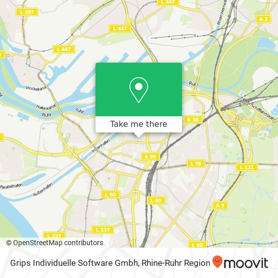 Grips Individuelle Software Gmbh map