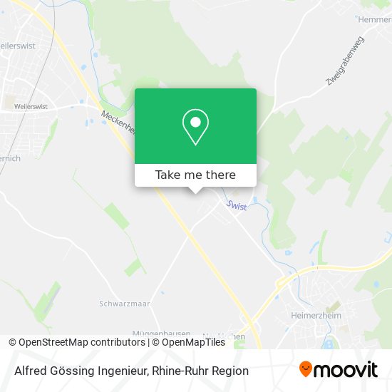 Alfred Gössing Ingenieur map