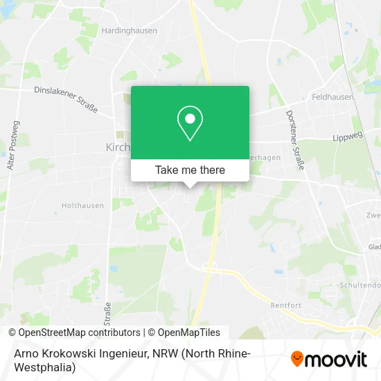 Карта Arno Krokowski Ingenieur