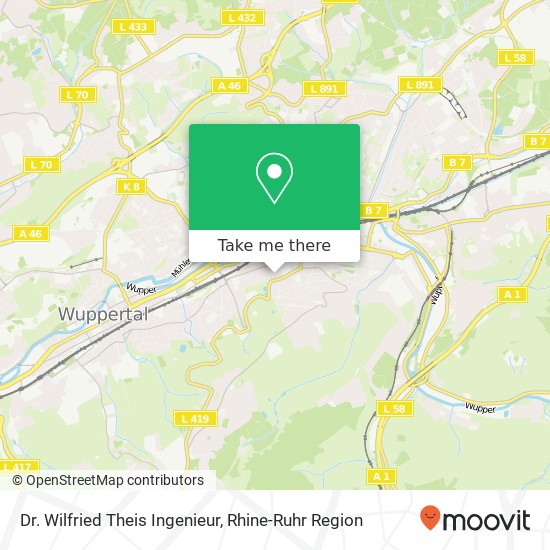 Dr. Wilfried Theis Ingenieur map