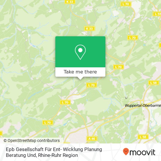 Epb Gesellschaft Für Ent- Wicklung Planung Beratung Und map