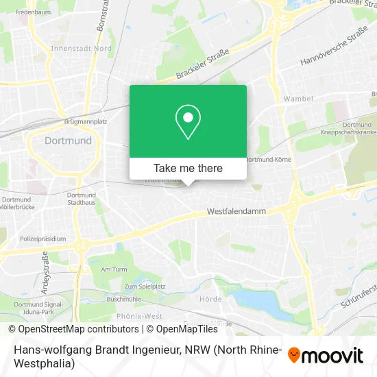 Карта Hans-wolfgang Brandt Ingenieur