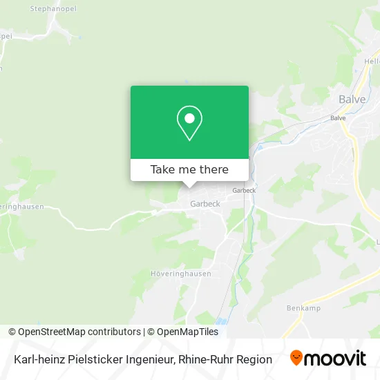Карта Karl-heinz Pielsticker Ingenieur