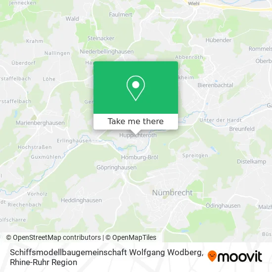 Карта Schiffsmodellbaugemeinschaft Wolfgang Wodberg