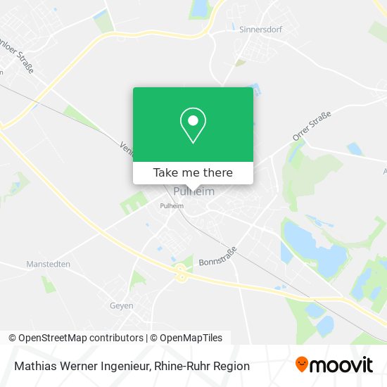 Mathias Werner Ingenieur map