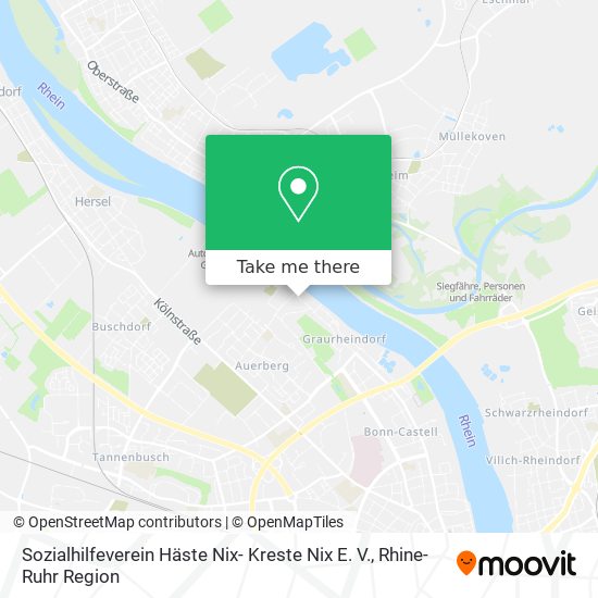 Sozialhilfeverein Häste Nix- Kreste Nix E. V. map