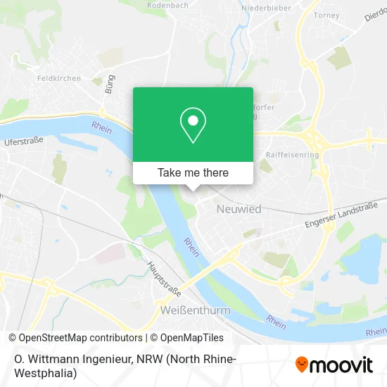 Карта O. Wittmann Ingenieur