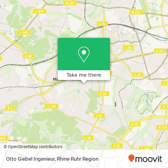 Otto Giebel Ingenieur map