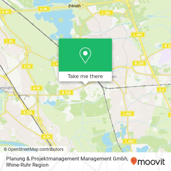 Карта Planung & Projektmanagement Management Gmbh