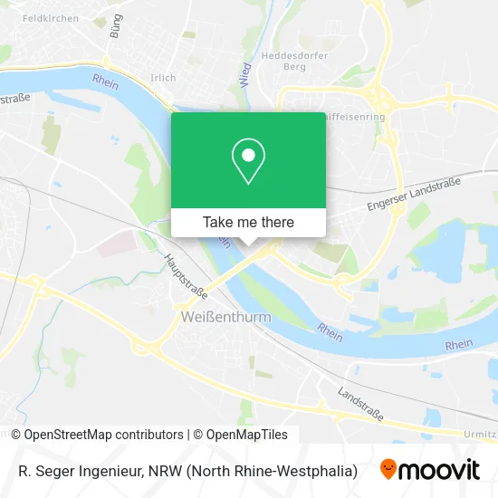 Карта R. Seger Ingenieur