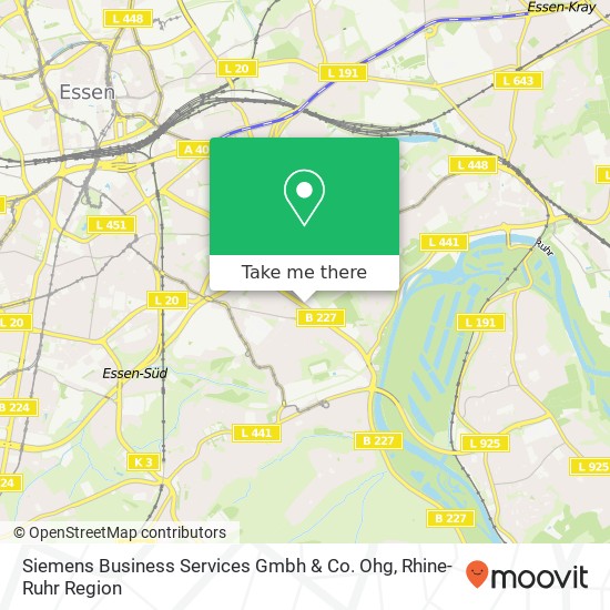 Siemens Business Services Gmbh & Co. Ohg map