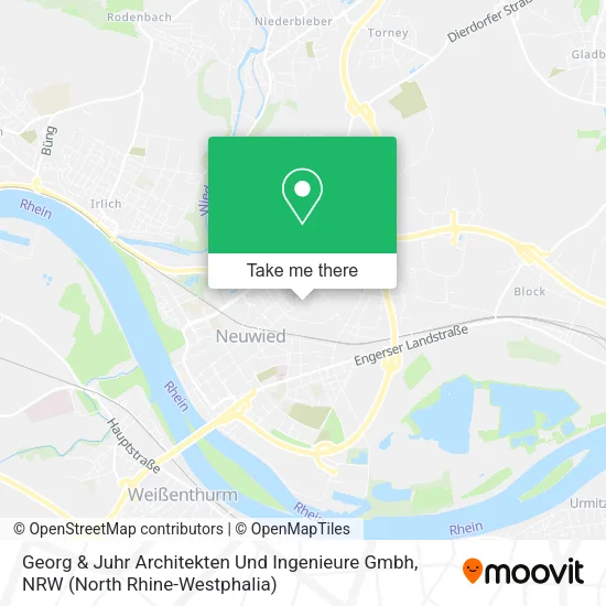 Карта Georg & Juhr Architekten Und Ingenieure Gmbh