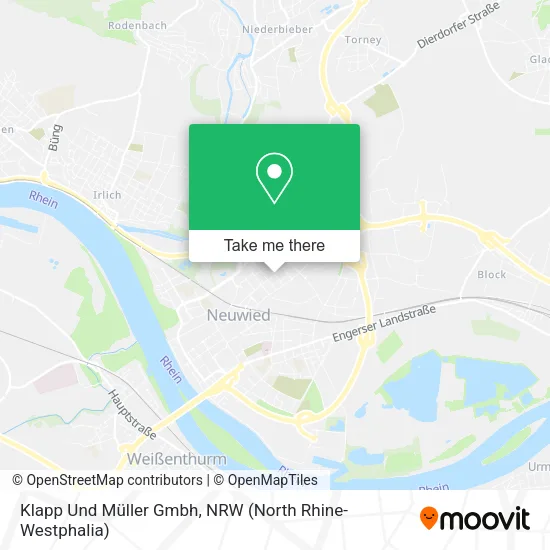 Карта Klapp Und Müller Gmbh