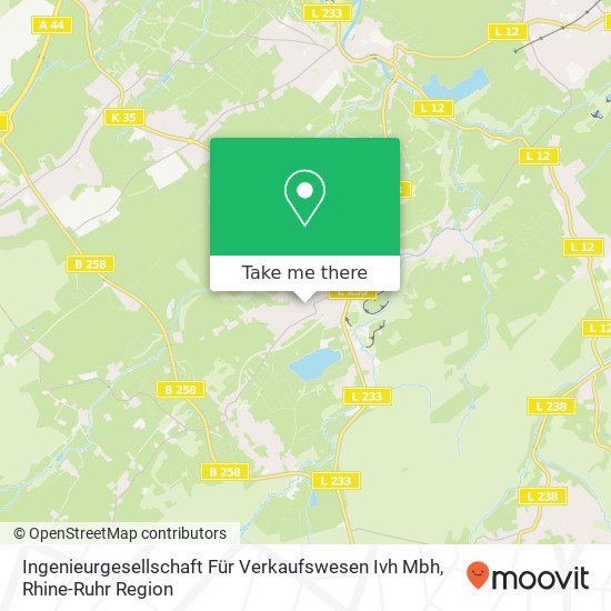 Ingenieurgesellschaft Für Verkaufswesen Ivh Mbh map