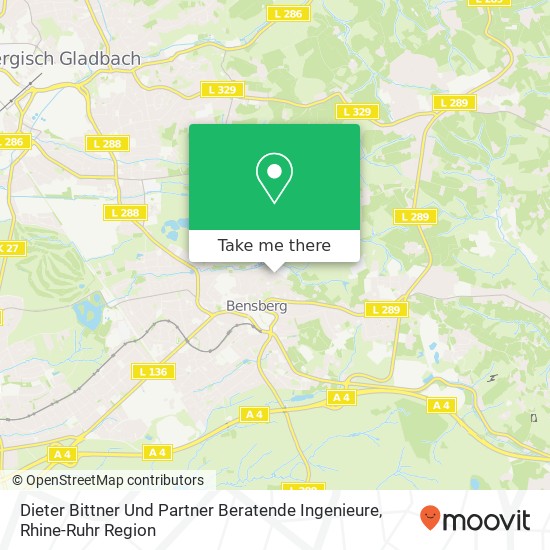 Dieter Bittner Und Partner Beratende Ingenieure map