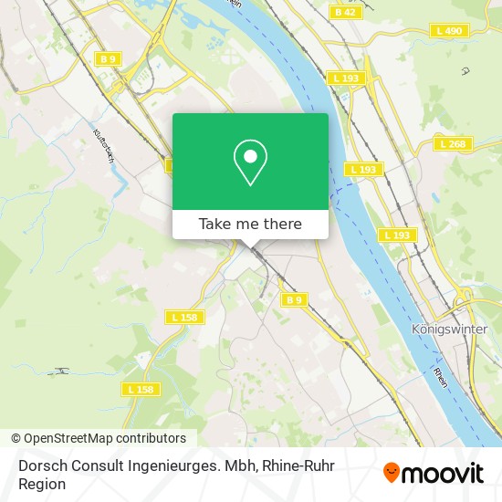 Dorsch Consult Ingenieurges. Mbh map