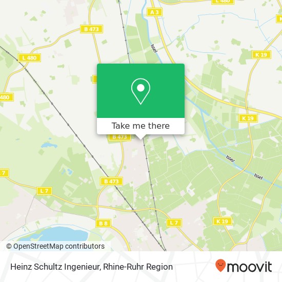 Heinz Schultz Ingenieur map