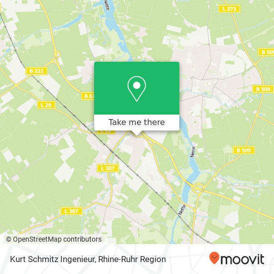 Kurt Schmitz Ingenieur map